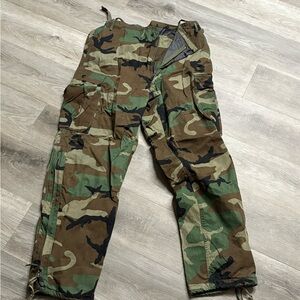 Military Camouflage Cargo Pants 34x32